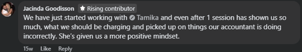 Tamika Johnston reviews