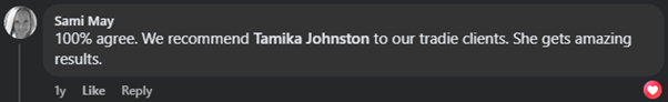 Tamika Johnston reviews